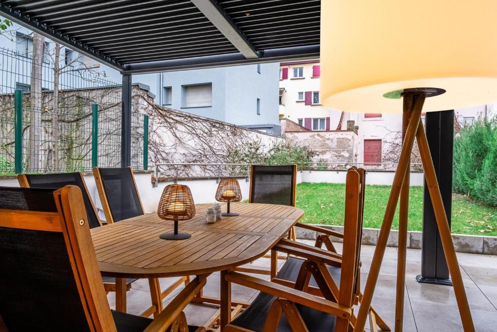 Appartement Cosy Jardin Et Terrasse Strasburg Zewnętrze zdjęcie